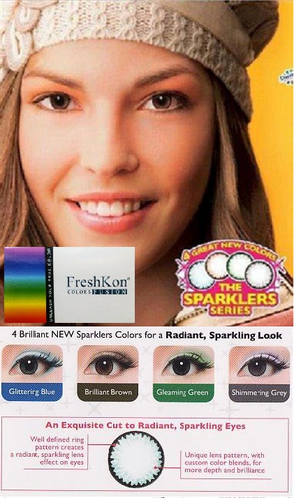FreshKon Colors Fusion cosmetic color contact lens